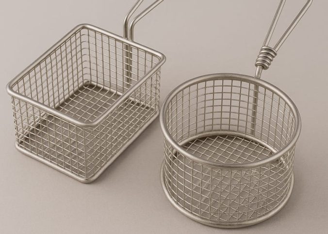 Diferenças entre cesto para fritura redondo e retangular: qual escolher?