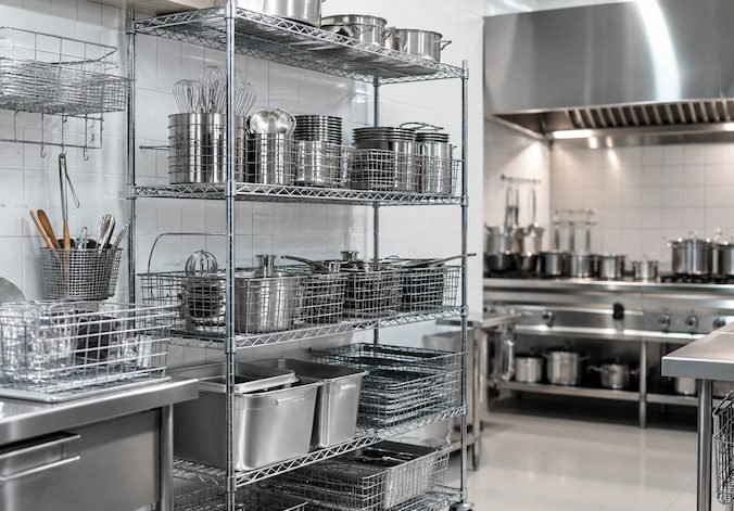 Fábrica de aramados para cozinha com soluções sob medida