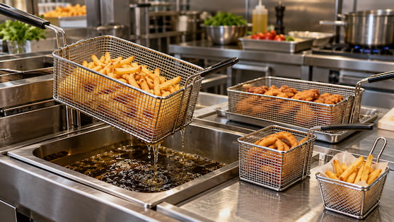 Cestos para frituras: escolha os modelos ideais para seu restaurante